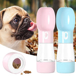 Portable Doggy Water Bottle Multifunction Dog Food Water