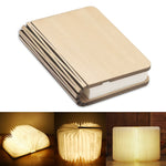Portable Foldable Wooden LED Magnetic Book Desk Lamp