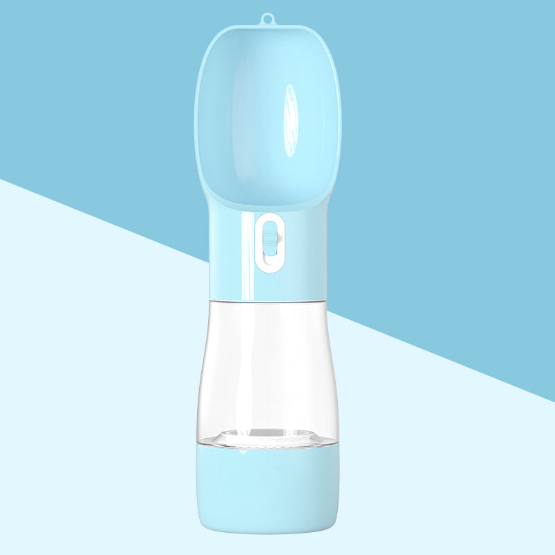 Portable Dog Water Bottle with feeder - Duggido