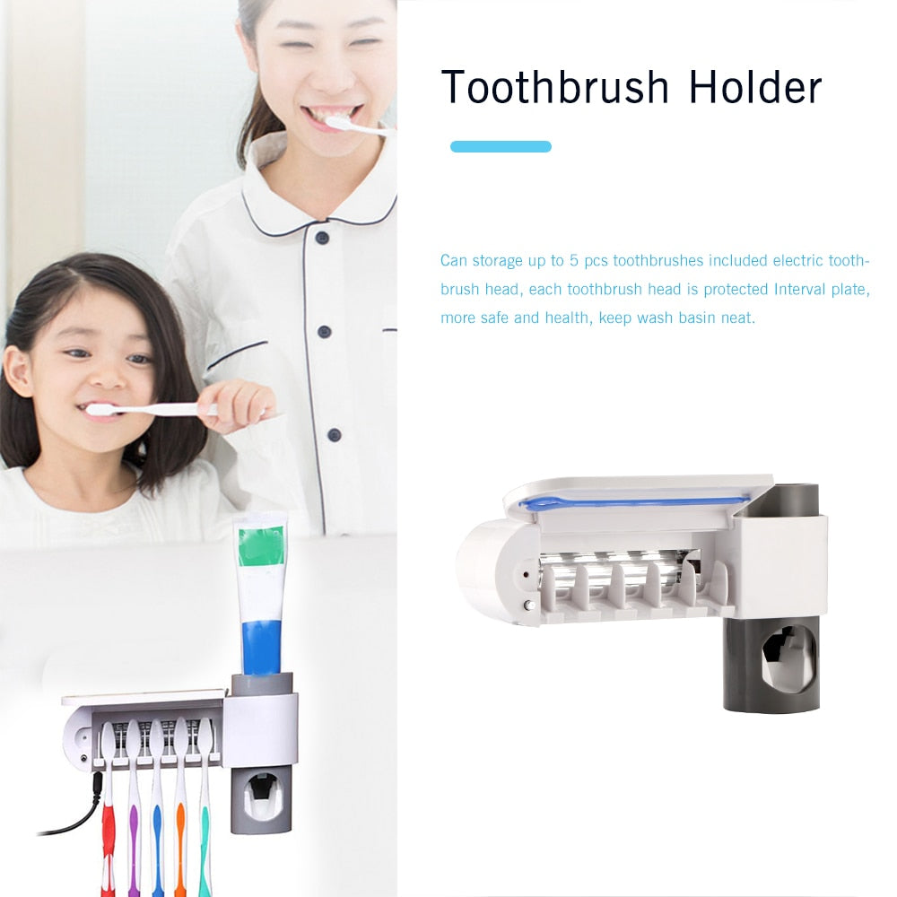 2-IN-1 Ultraviolet Toothbrush Disinfector