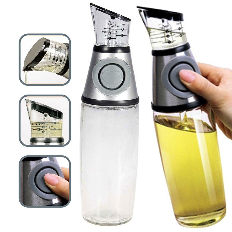 Measureable Healthy Oil Bottle